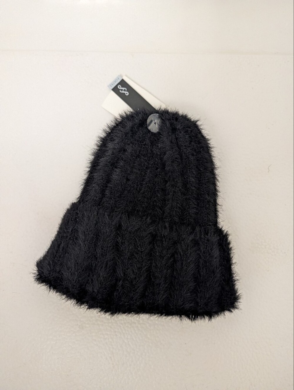 Forte Fuzzy Ribbed Cuffed Women's Beanie -